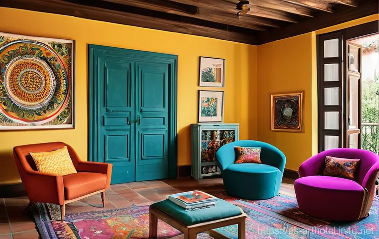 아트호텔의 편안한 휴식공간 - **Prompt 1: Serene Art Hotel Lobby with Biophilic Design**
    "A wide-angle shot of a luxurious and...