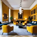 아트호텔 문화 행사 - **Prompt 1: Elegant Art Hotel Lobby in Barcelona**
    "A wide-angle shot of a luxurious and artisti...