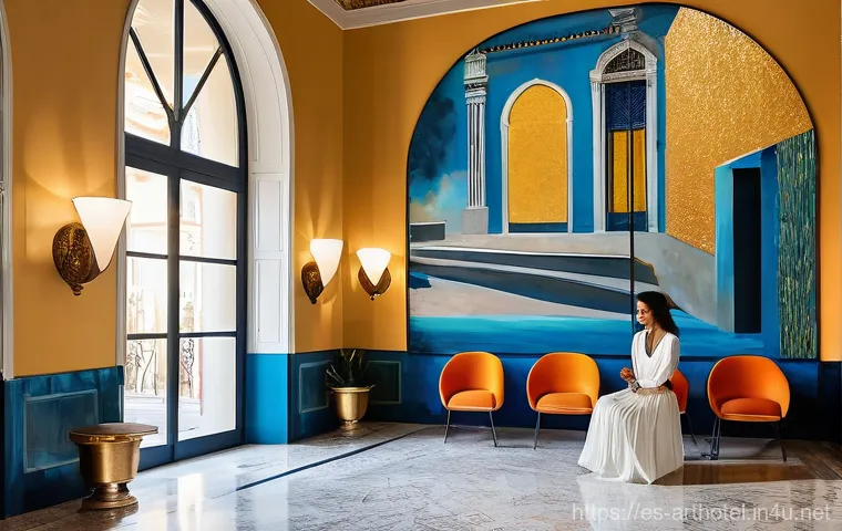 아트호텔 운영 전략 - Prompt 1: Curated Storytelling through Art**